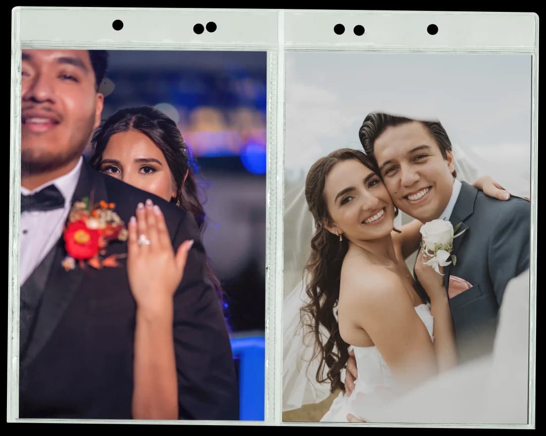 Editing wedding photographs