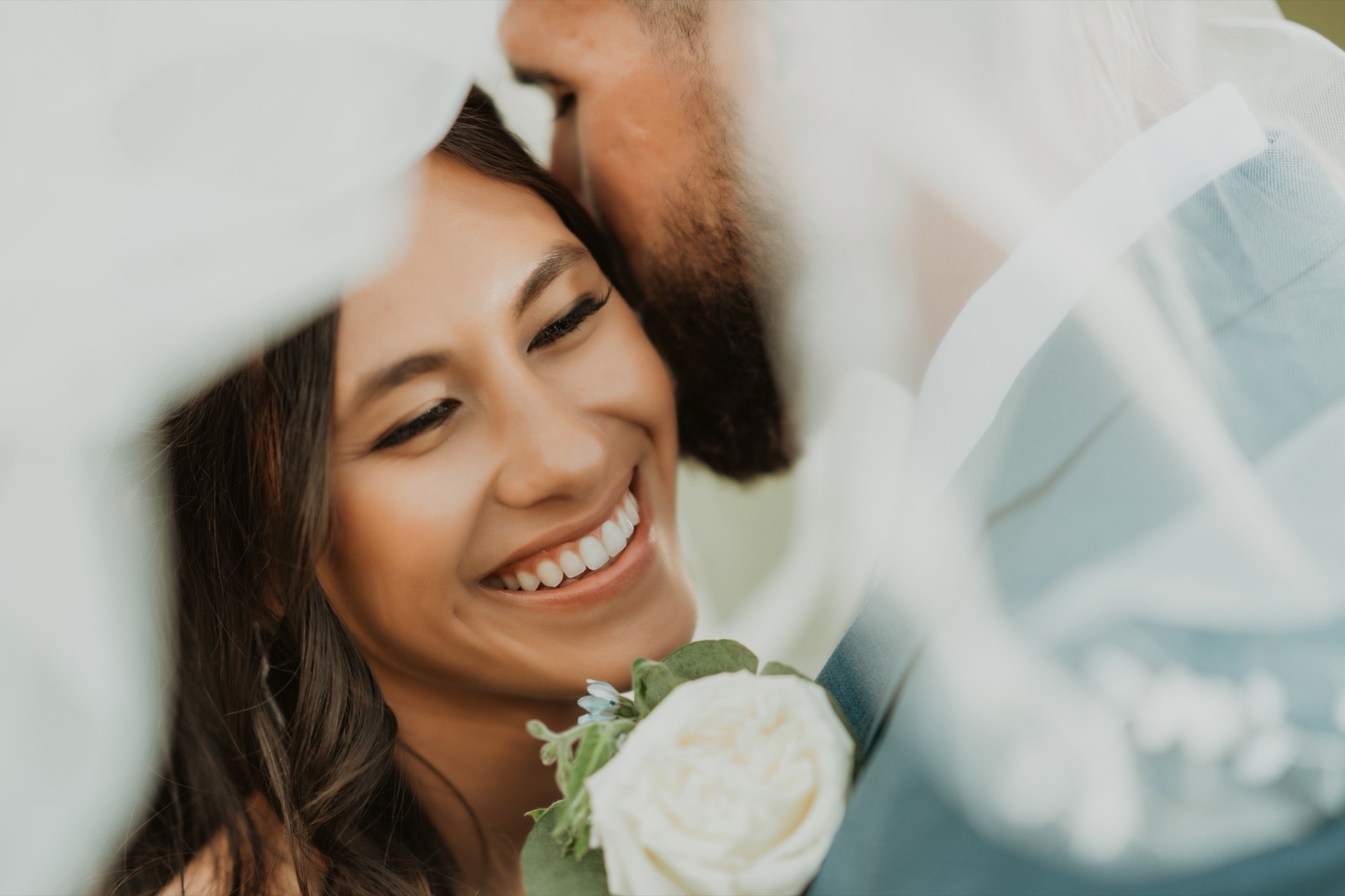 Wedding portrait by Candid Studios