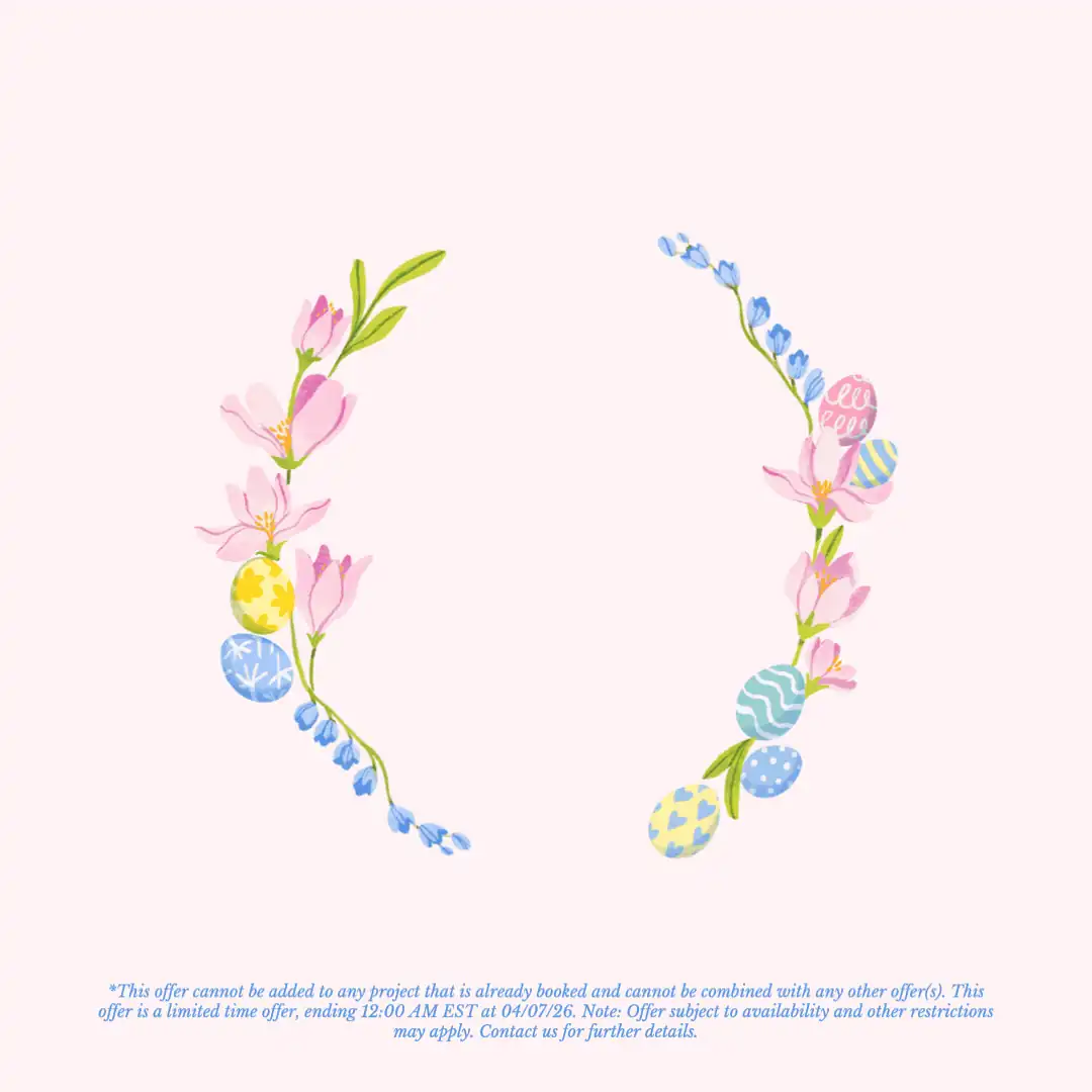 Easter Sale - 15% Off All Bookings - Click to Book Now